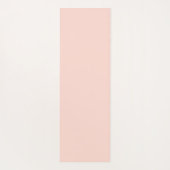 プロフェッショナル赤面ピンクの繰り返しロゴ背景 ヨガマット (裏面)