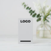 プロフェッショナル起業家名刺（請求書） 名刺 (スタンド正面)