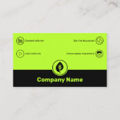 プロフェッショナル起業家小名刺 ロイヤリティカード (裏面)