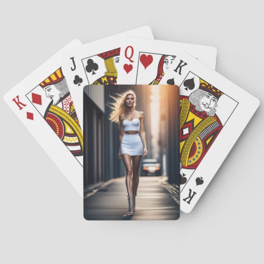 プロフェッショナル超美モデルトランプ トランプ (裏面)