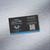 プロフェッショナル車のの修復、自動整備士 マグネット名刺 (インサイチュ)