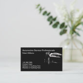 プロフェッショナル車のサービス 名刺 (スタンド正面)