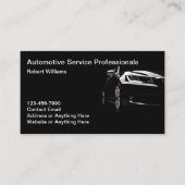 プロフェッショナル車のサービス 名刺 (正面)