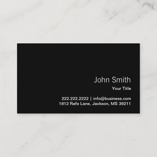 プロフェッショナル車の修理自動詳細 名刺 (裏面)