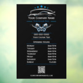 プロフェッショナル車の修理、営業時間 ウィンドウサイン (シート3)