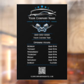 プロフェッショナル車の修理、営業時間 ウィンドウサイン (シート2)