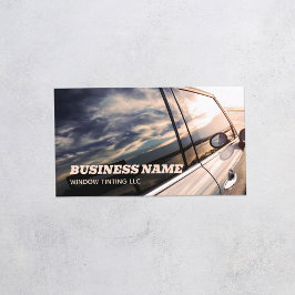 プロフェッショナル車の窓の太陽の着色 名刺