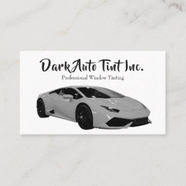 プロフェッショナル車の自動ウィンドウの濃淡サービス 名刺