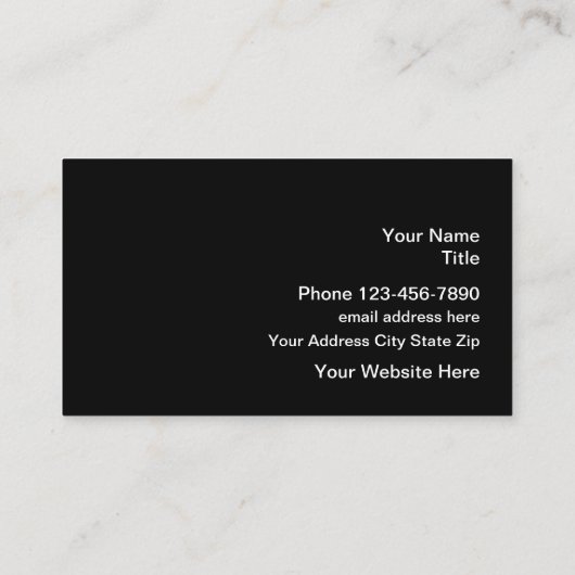 プロフェッショナル車の自動体修復 名刺 (裏面)