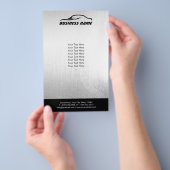 プロフェッショナル車の自動修復金属 チラシ (ハンドル)