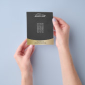 プロフェッショナル車の自動詳細車の チラシ (手)