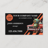 プロフェッショナル車整備士サービス 名刺 (正面)