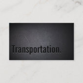 プロフェッショナル輸送ブローカーの名刺 名刺 (正面)
