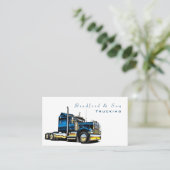 プロフェッショナル輸送運送運送会社 名刺 (スタンド正面)