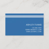 プロフェッショナル通訳者用名刺 名刺 (裏面)