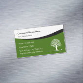 プロフェッショナル造園テーマ マグネット名刺 (インサイチュ)