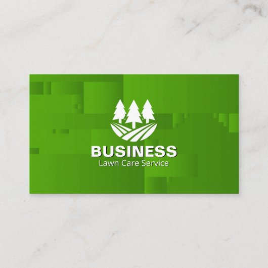 プロフェッショナル造園モウモダンイング&クリーン 名刺 (正面)