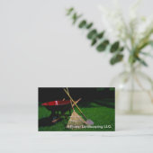 プロフェッショナル造園会社名刺 名刺 (スタンド正面)