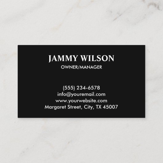 プロフェッショナル造園芝刈り気にサービス 名刺 (裏面)