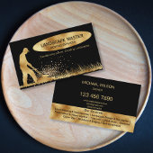 プロフェッショナル造園芝刈気にりガーデニング 名刺