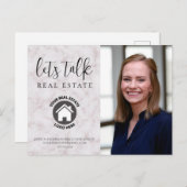 プロフェッショナル連絡大理石情報フォト実在エテート ポストカード (正面/裏面)