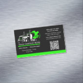 プロフェッショナル運送運送運送会社の修理 マグネット名刺 (インサイチュ)