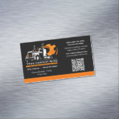 プロフェッショナル運送運送運送会社の修理 マグネット名刺 (インサイチュ)