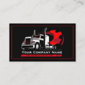 プロフェッショナル運送運送運送会社の修理 名刺 (正面)