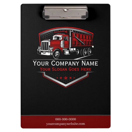 プロフェッショナル運送運送運送会社 クリップボード (正面)