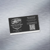プロフェッショナル運送運送運送会社QRコード マグネット名刺 (インサイチュ)