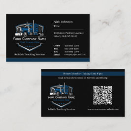 プロフェッショナル運送運送運送会社QRコード 名刺