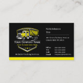 プロフェッショナル運送運送運送会社QRコード 名刺 (正面)