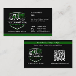 プロフェッショナル運送運送運送会社QRコード 名刺
