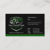 プロフェッショナル運送運送運送会社QRコード 名刺 (正面)