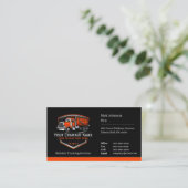 プロフェッショナル運送運送運送会社QRコード 名刺 (スタンド正面)