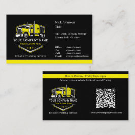 プロフェッショナル運送運送運送会社QRコード 名刺