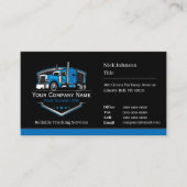 プロフェッショナル運送運送運送会社QRコード 名刺 (正面)