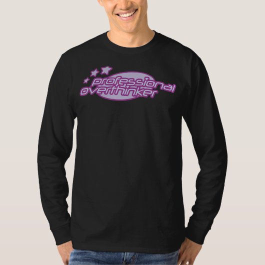 プロフェッショナル過大思考 Tシャツ (正面)