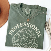 プロフェッショナル過定着器 | おもしろい ADHD |自閉症 Tシャツ