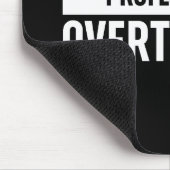 プロフェッショナル過熱者 マウスパッド (コーナー)