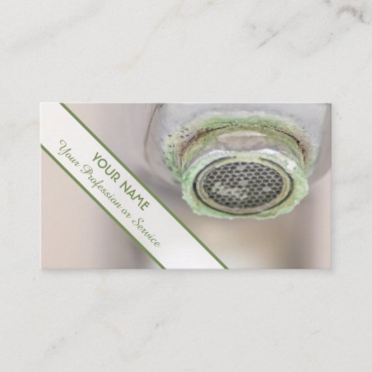 プロフェッショナル配管工ブリキ職人と金属製屋上! 名刺 (正面)