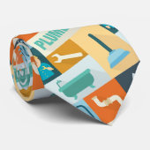 プロフェッショナル配管機象徴的に設計 ネクタイ (ロール)