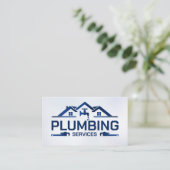 プロフェッショナル配管設備 名刺 (スタンド正面)