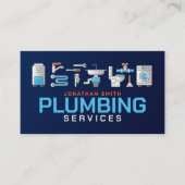プロフェッショナル配管設備 名刺 (正面)