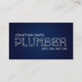 プロフェッショナル配管設備 名刺 (正面)