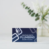 プロフェッショナル配管設備 名刺 (スタンド正面)