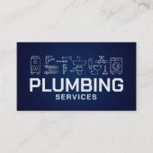 プロフェッショナル配管設備 名刺 (正面)