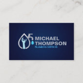 プロフェッショナル配管設備 名刺 (正面)