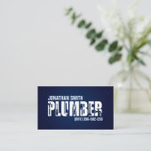 プロフェッショナル配管設備 名刺 (スタンド正面)