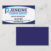 プロフェッショナル配管設備 名刺 (正面/裏面)